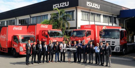 Coca-Cola and Isuzu partner to champion safety and sustainability in fleet operations thumbnail