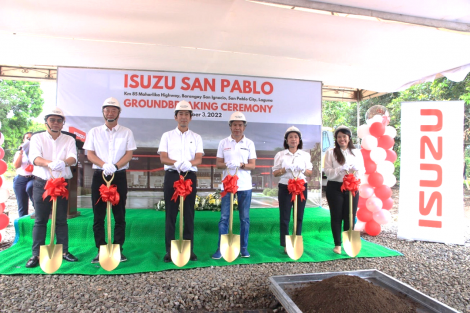Isuzu Philippines and Gencars break ground for bigger and improved Isuzu San Pablo thumbnail
